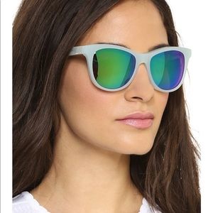 Wildfox Mint Green Catfarer Sunglasses